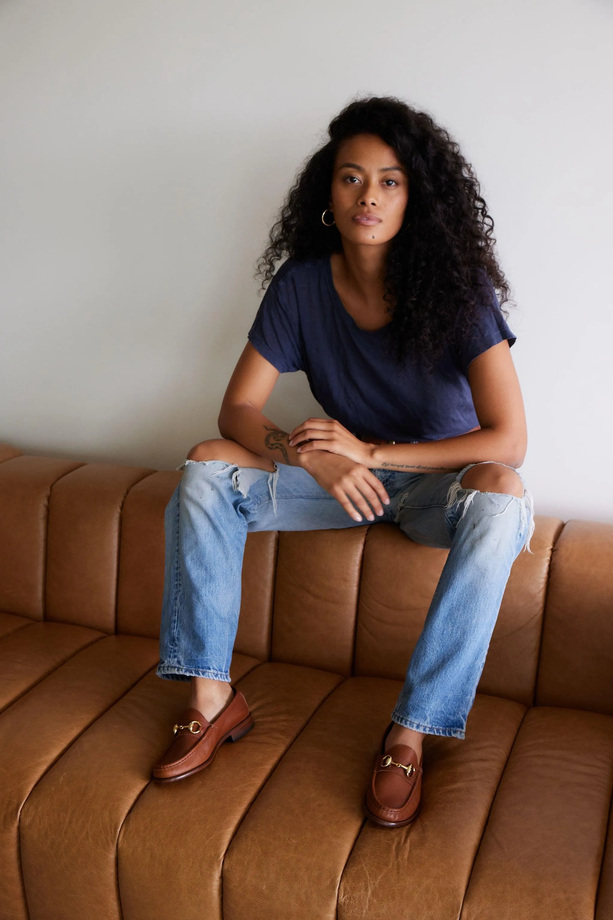 The Bit Loafer in Cognac sold by Jamie Haller product image thumbnail 3