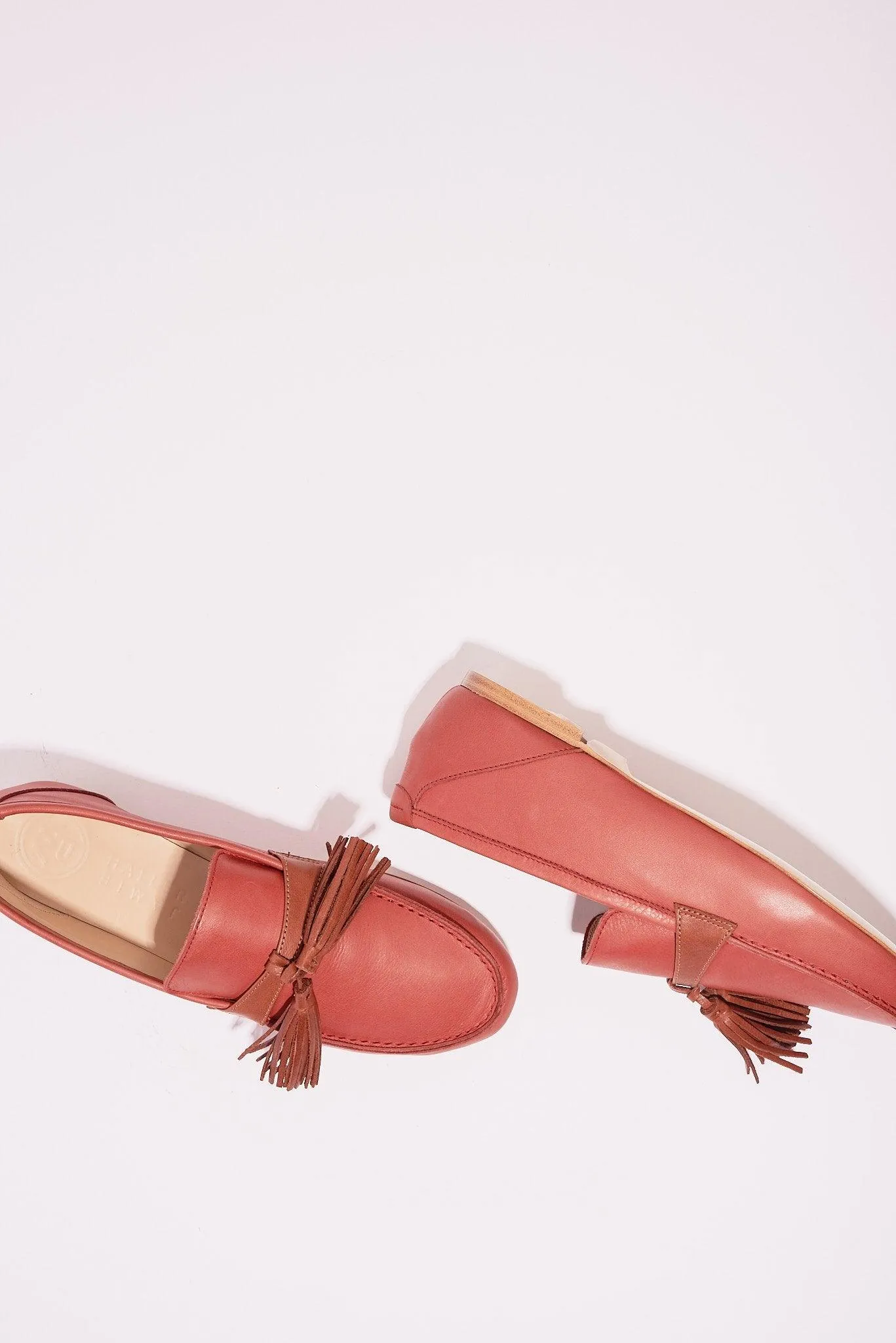 Jamie Haller x PW Tassel Loafer in Blood/Marrone sold by Jamie Haller product image thumbnail 5