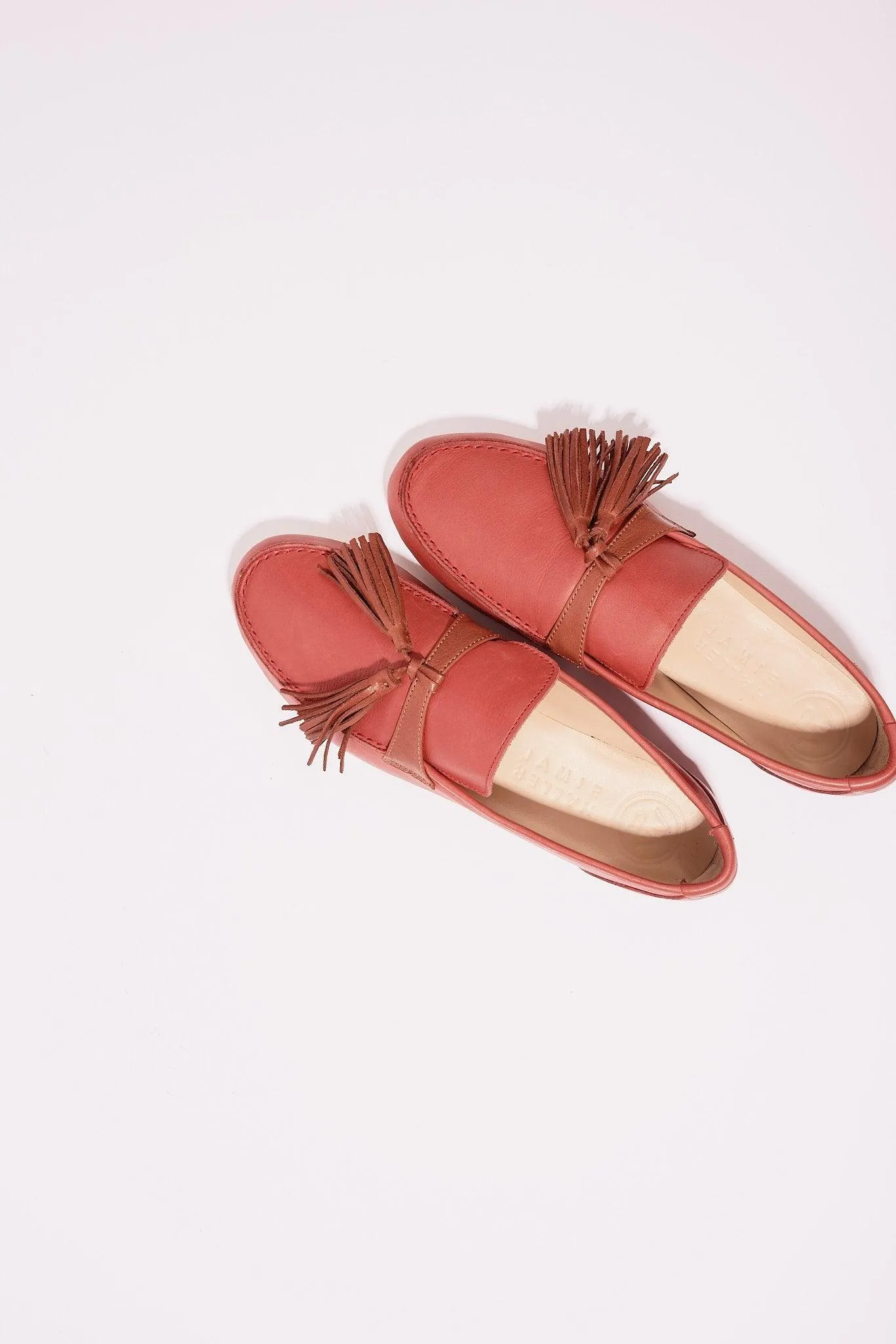 Jamie Haller x PW Tassel Loafer in Blood/Marrone sold by Jamie Haller product image thumbnail 2