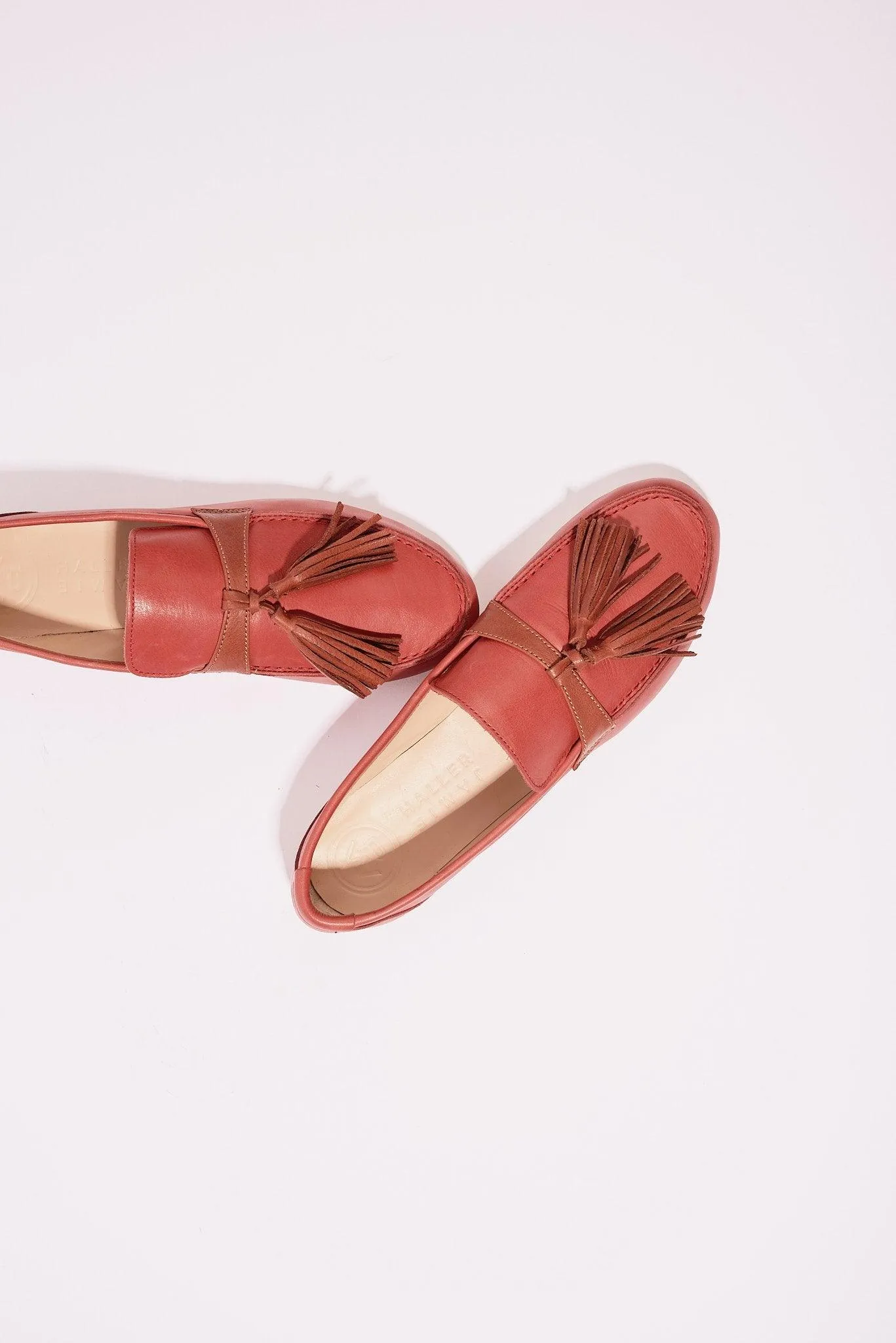 Jamie Haller x PW Tassel Loafer in Blood/Marrone sold by Jamie Haller product image thumbnail 3