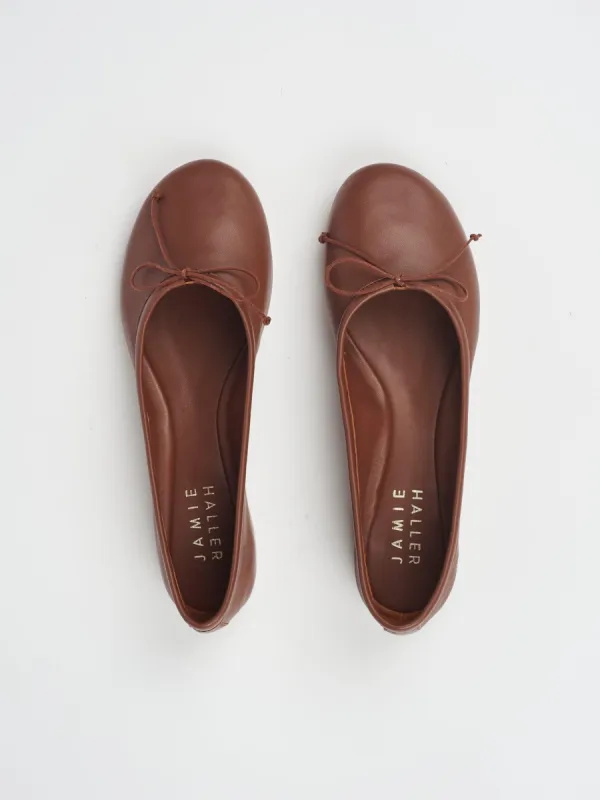 The Ballet Slipper in Rugine sold by Jamie Haller