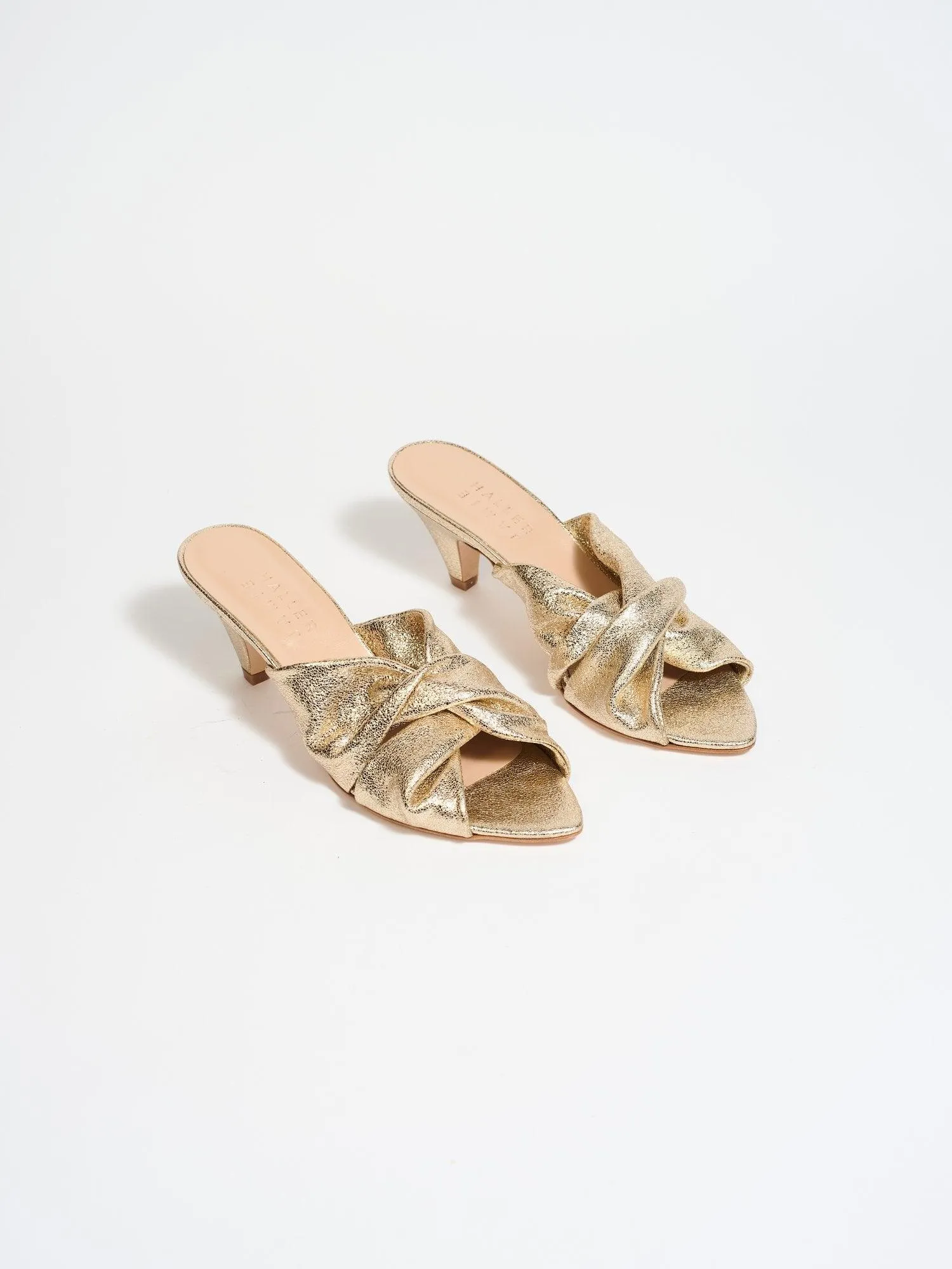 The Knot Heel in Gold Dust sold by Jamie Haller product image thumbnail 3