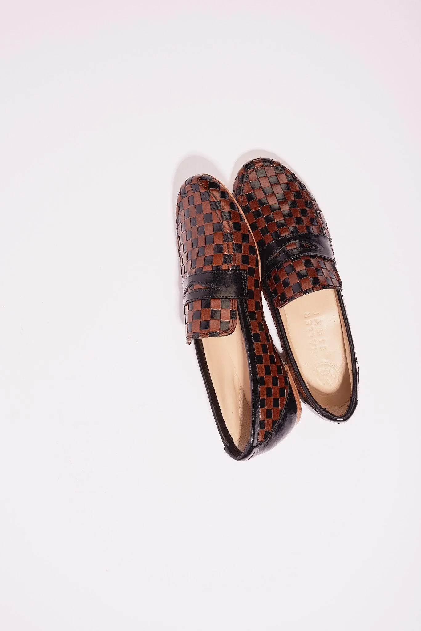 Jamie Haller x PW Woven Loafer in Black & Brown sold by Jamie Haller product image thumbnail 3