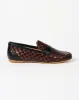 Jamie Haller x PW Woven Loafer in Black & Brown sold by Jamie Haller