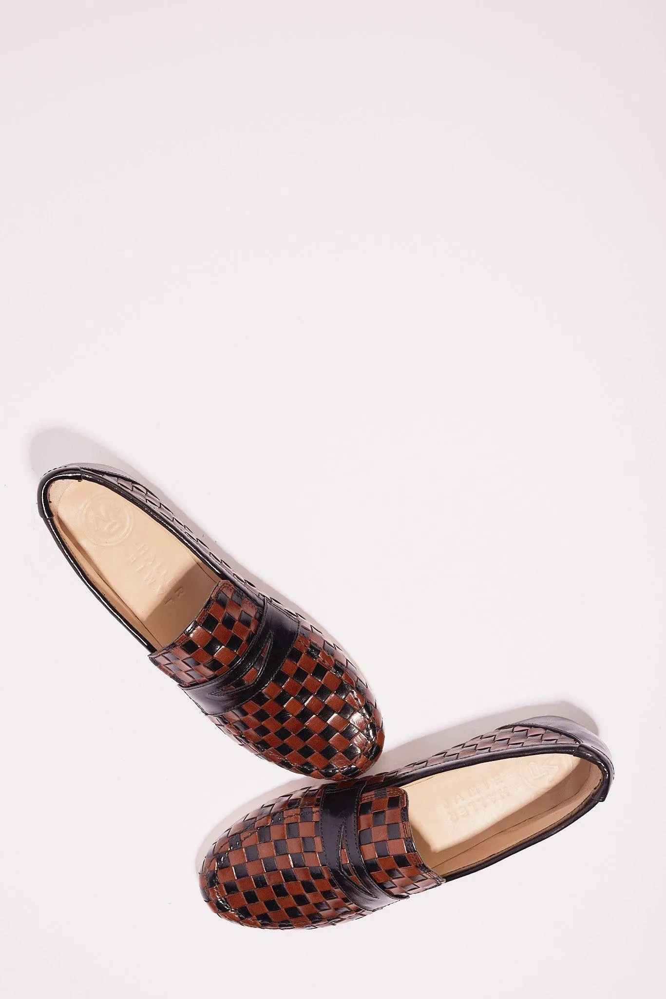 Jamie Haller x PW Woven Loafer in Black & Brown sold by Jamie Haller product image thumbnail 2
