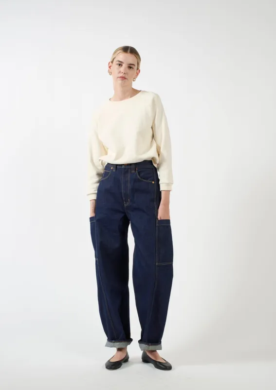 The Daily Sweatshirt in Natural White sold by Jamie Haller
