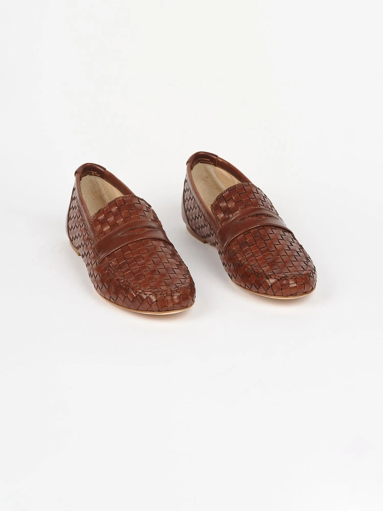 Jamie Haller x PW Woven Loafer in Brown sold by Jamie Haller product image thumbnail 2