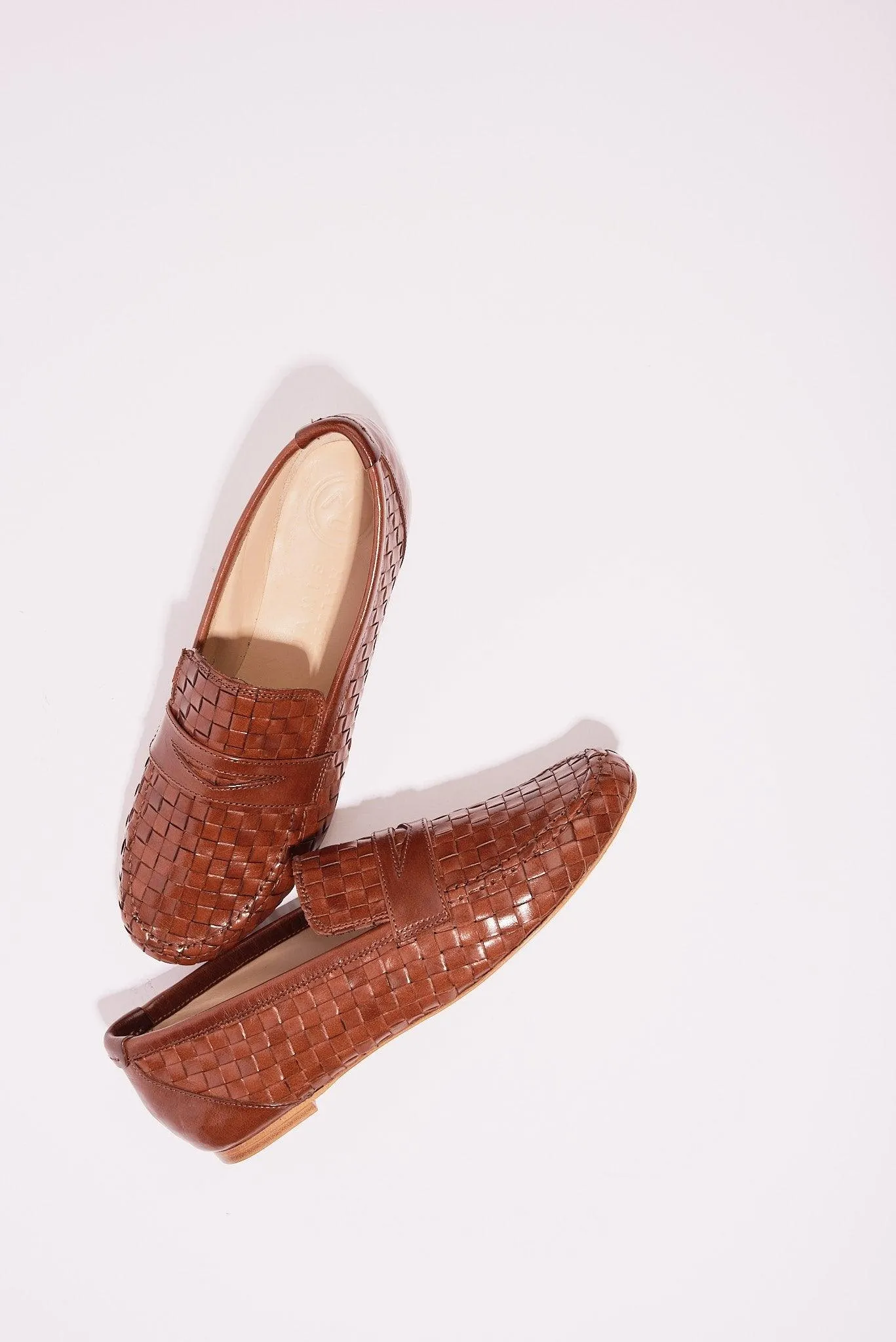 Jamie Haller x PW Woven Loafer in Brown sold by Jamie Haller product image thumbnail 3
