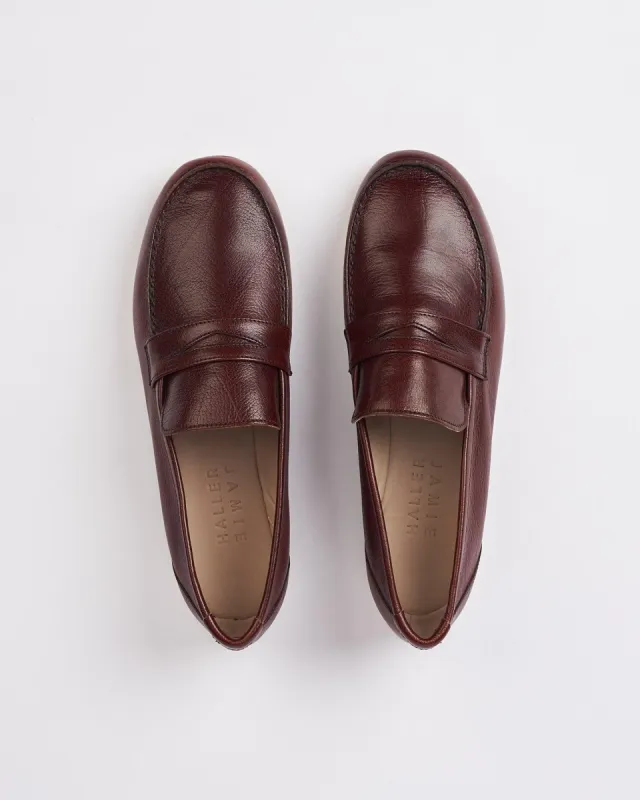 The Penny Loafer in Oxblood sold by Jamie Haller