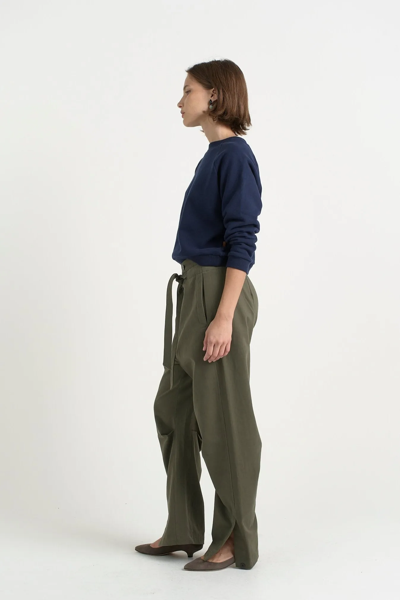 The Everything Pant in Olive sold by Jamie Haller product image thumbnail 4