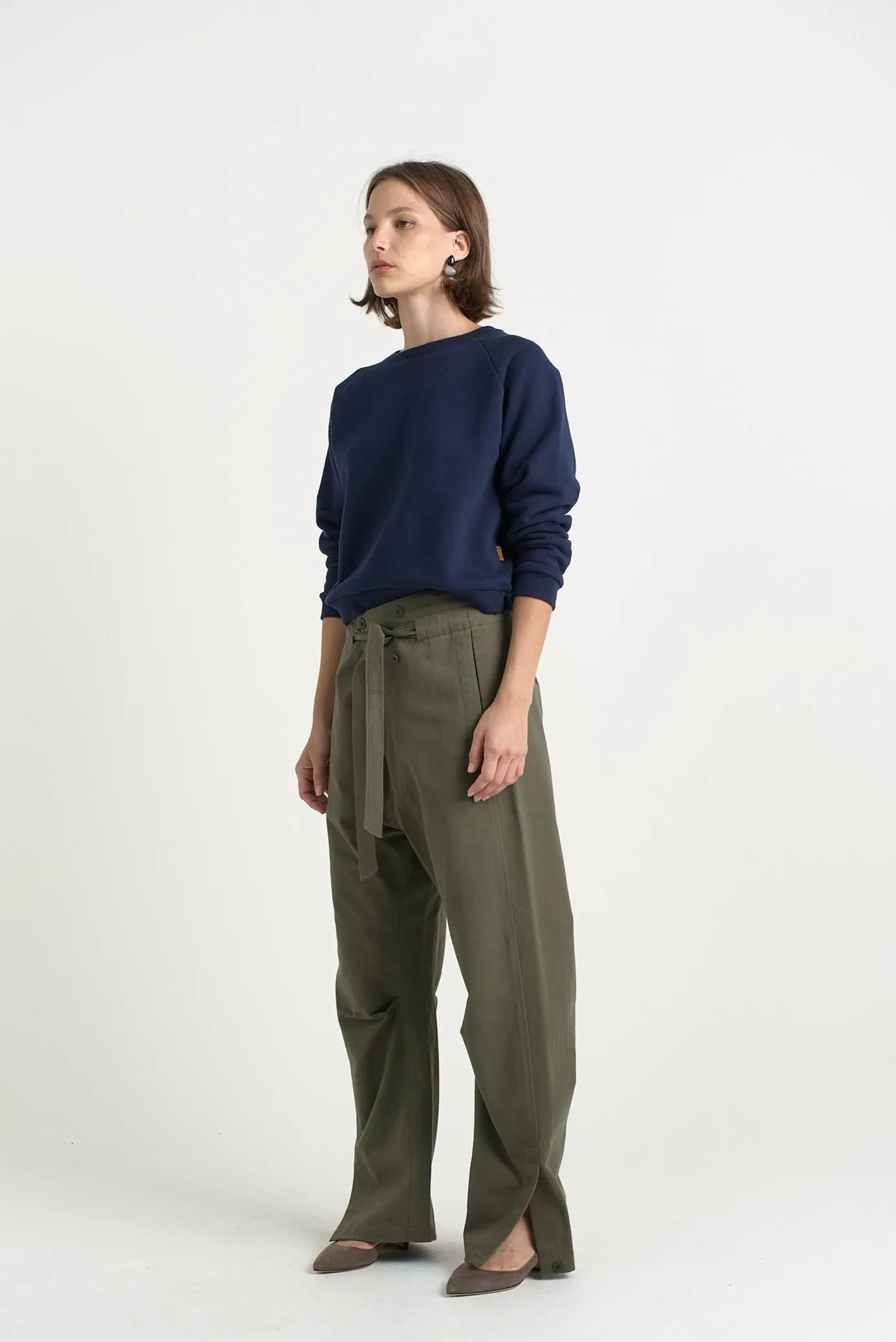 The Everything Pant in Olive sold by Jamie Haller product image thumbnail 3