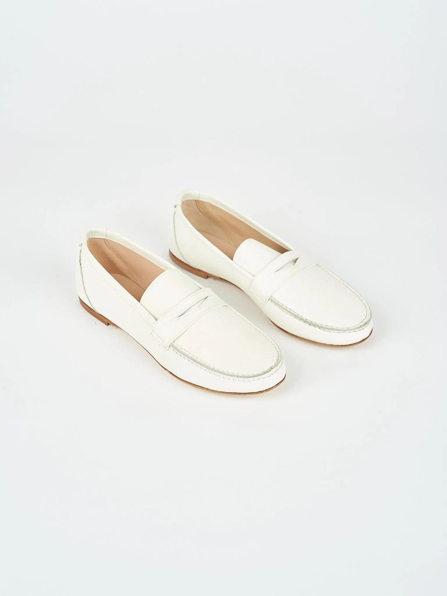 The Penny Loafer in White Natural sold by Jamie Haller product image thumbnail 4