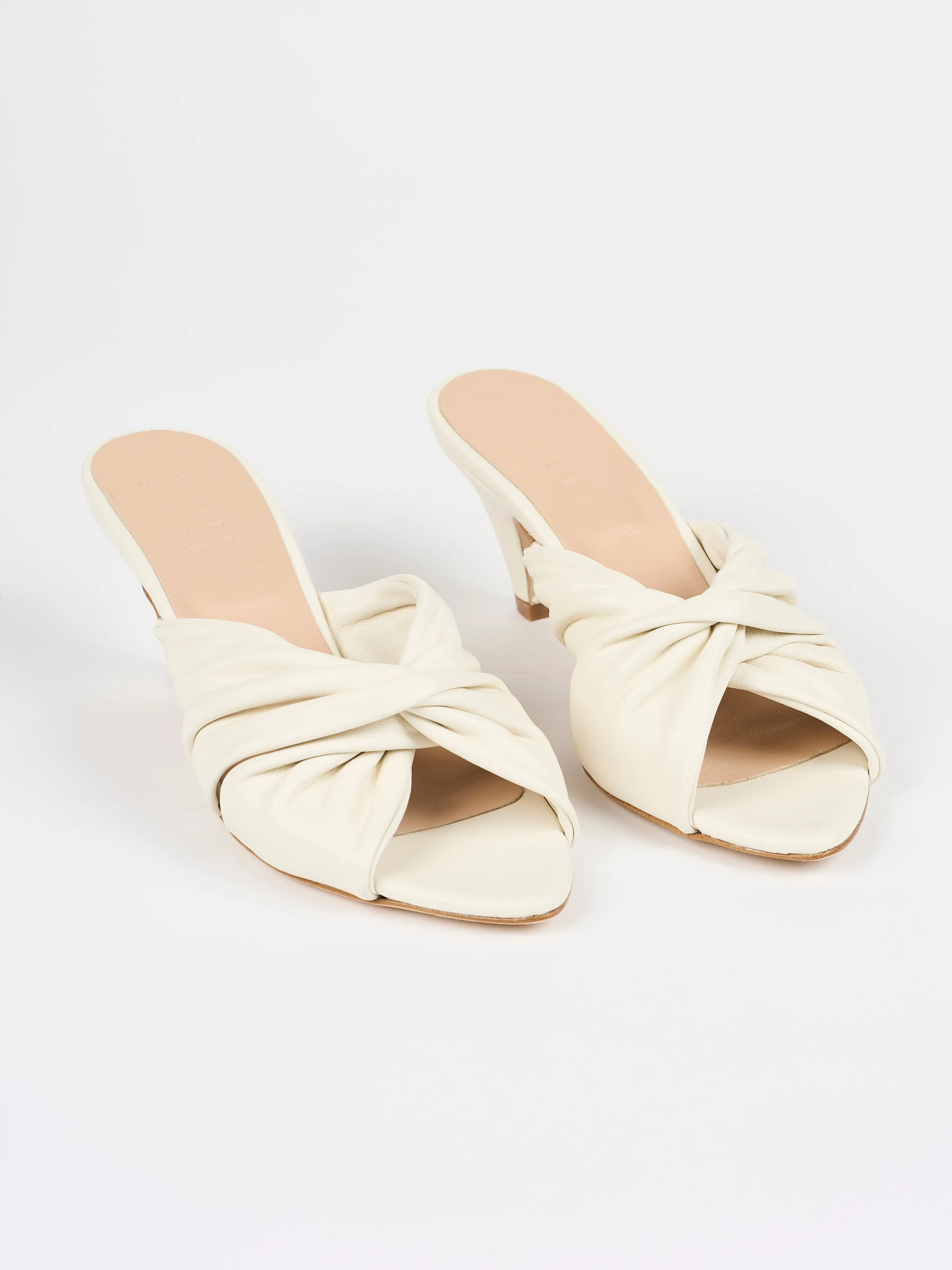 The Knot Heel in White sold by Jamie Haller product image thumbnail 3