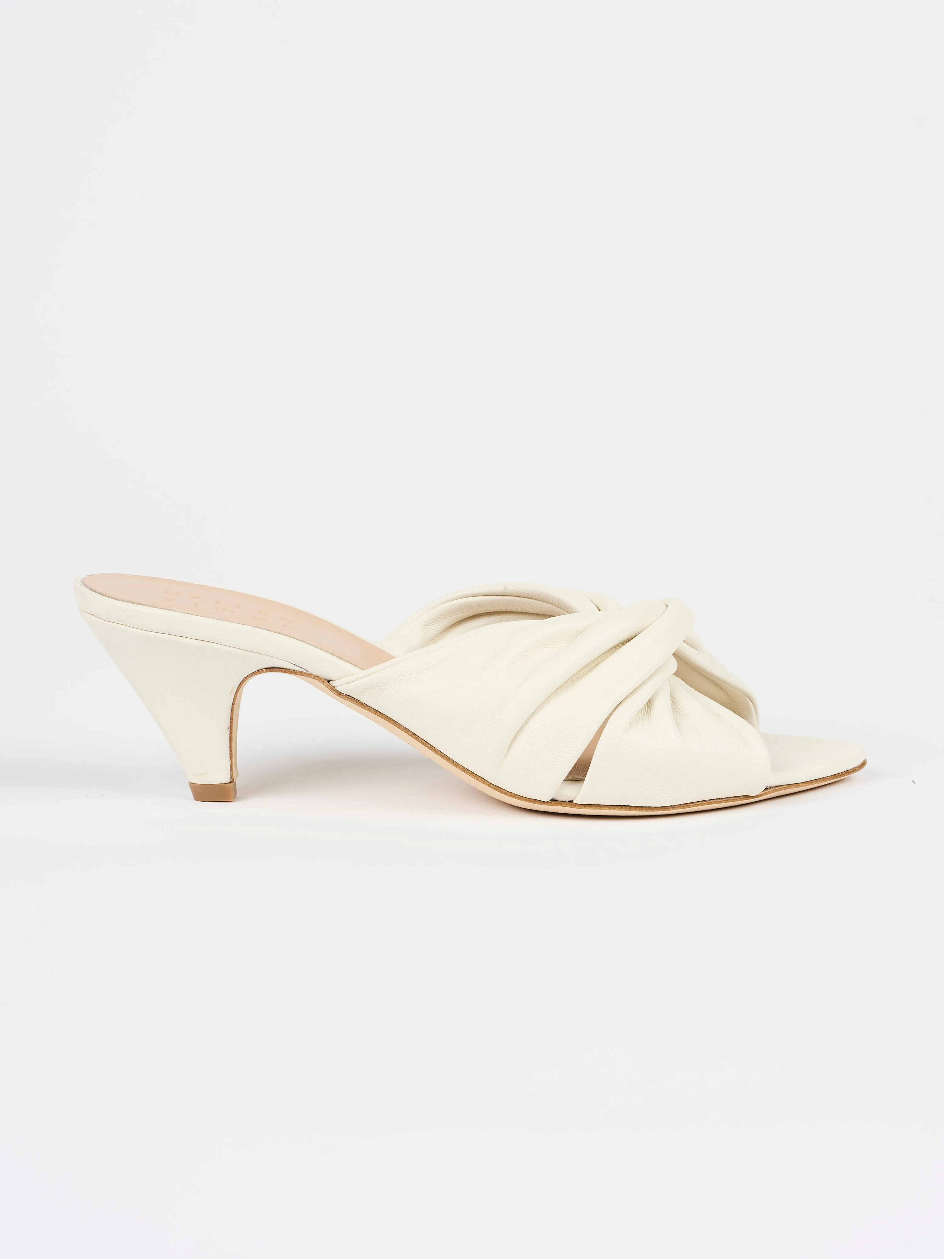 The Knot Heel in White sold by Jamie Haller product image thumbnail 2
