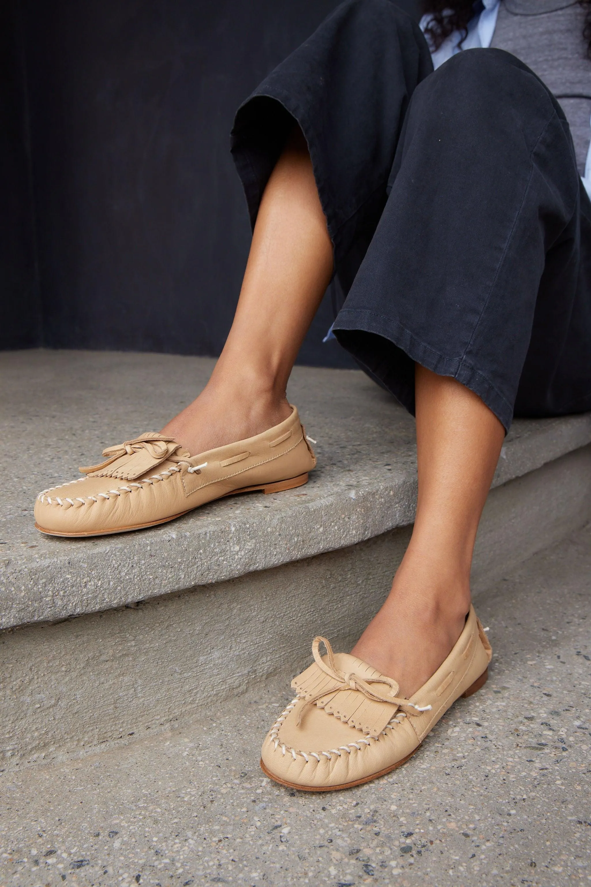 The Camp Loafer in Desert Tan sold by Jamie Haller product image thumbnail 5