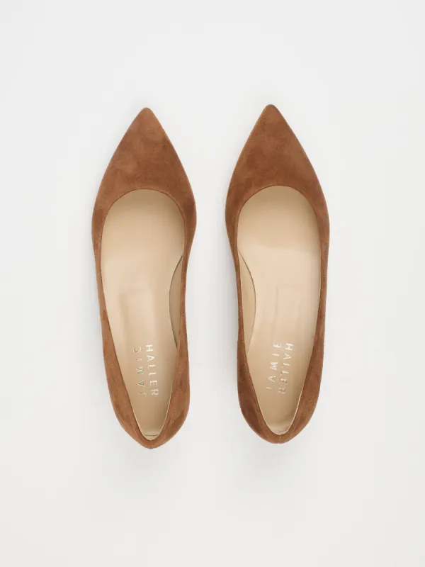 The Kitty Point in Cafe Suede sold by Jamie Haller