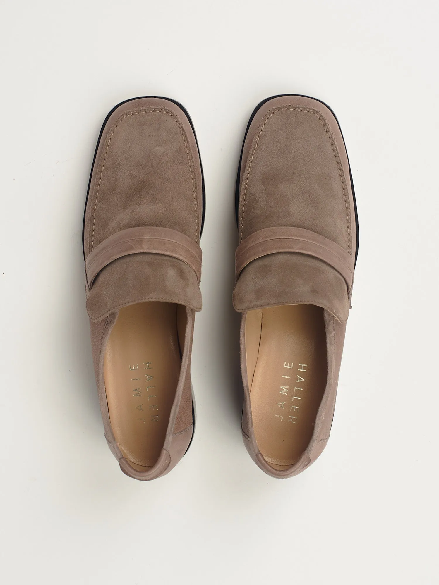 The Mod Loafer in Taupe sold by Jamie Haller