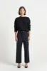 The Waist Tape Trouser in Dark Navy sold by Jamie Haller
