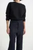 The Waist Tape Trouser in Dark Navy sold by Jamie Haller