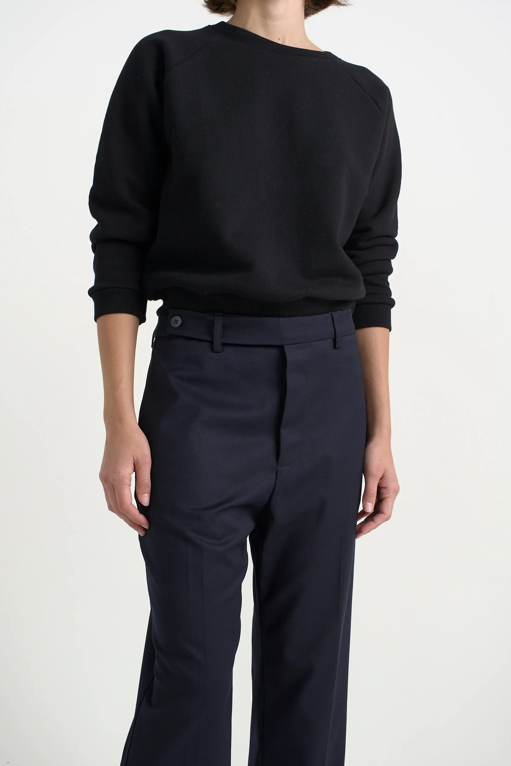 The Waist Tape Trouser in Dark Navy sold by Jamie Haller product image thumbnail 3