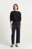 The Waist Tape Trouser in Dark Navy sold by Jamie Haller