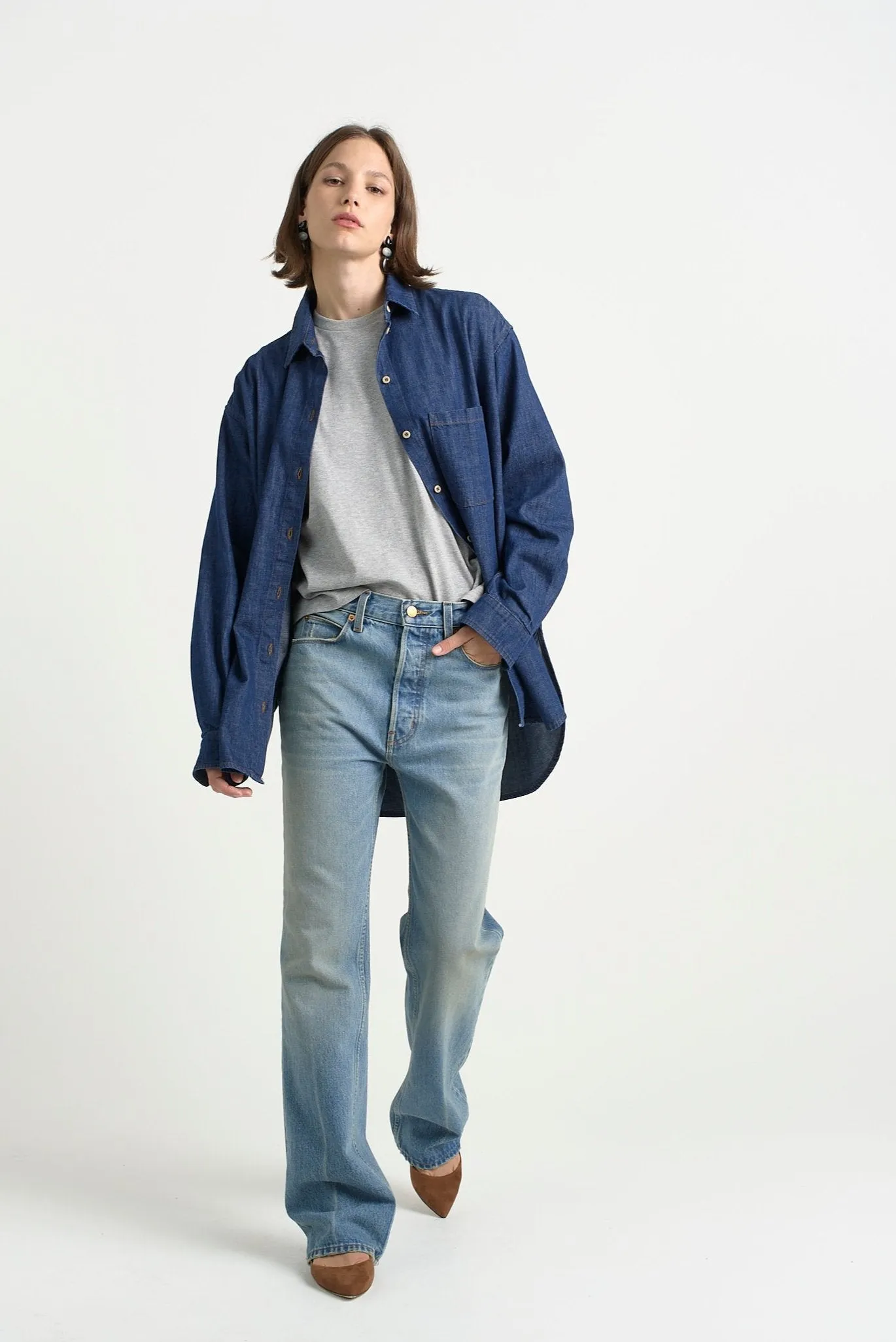 The Easy in Worn Indigo sold by Jamie Haller product image thumbnail 2