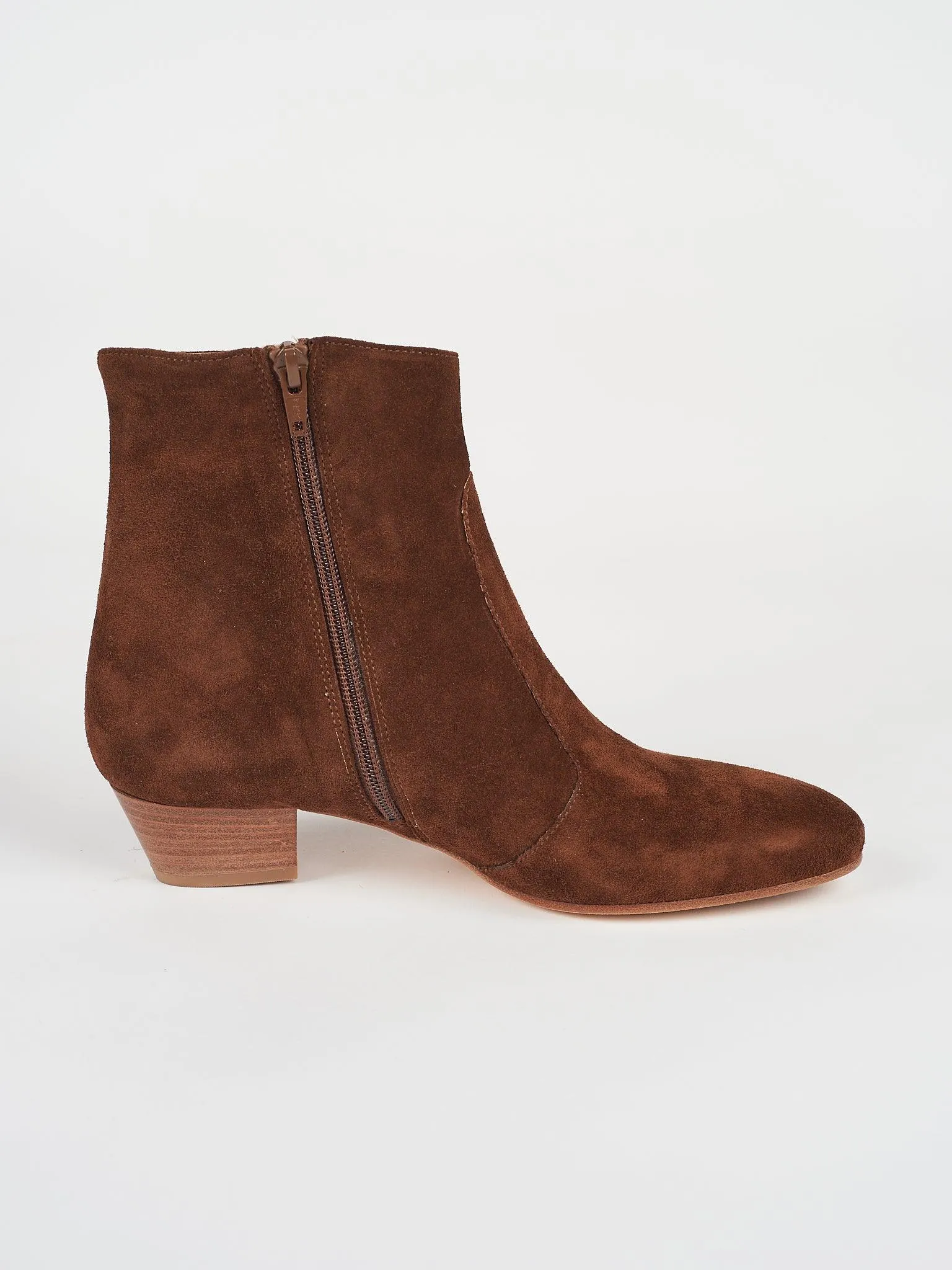 The Beatnik in Chocolate Suede sold by Jamie Haller product image thumbnail 3