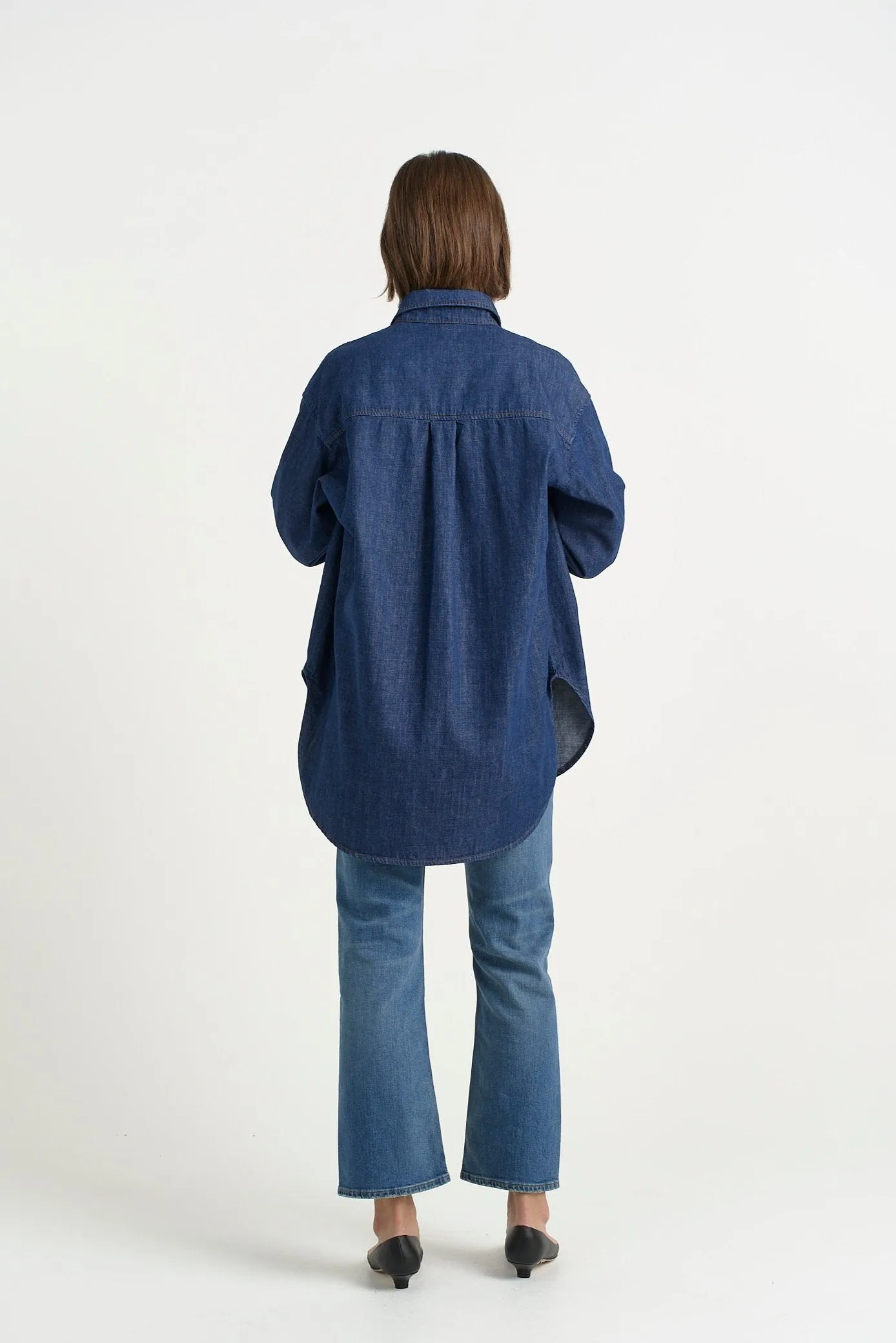 The Essential Shirt in Raw Rinse sold by Jamie Haller product image thumbnail 5