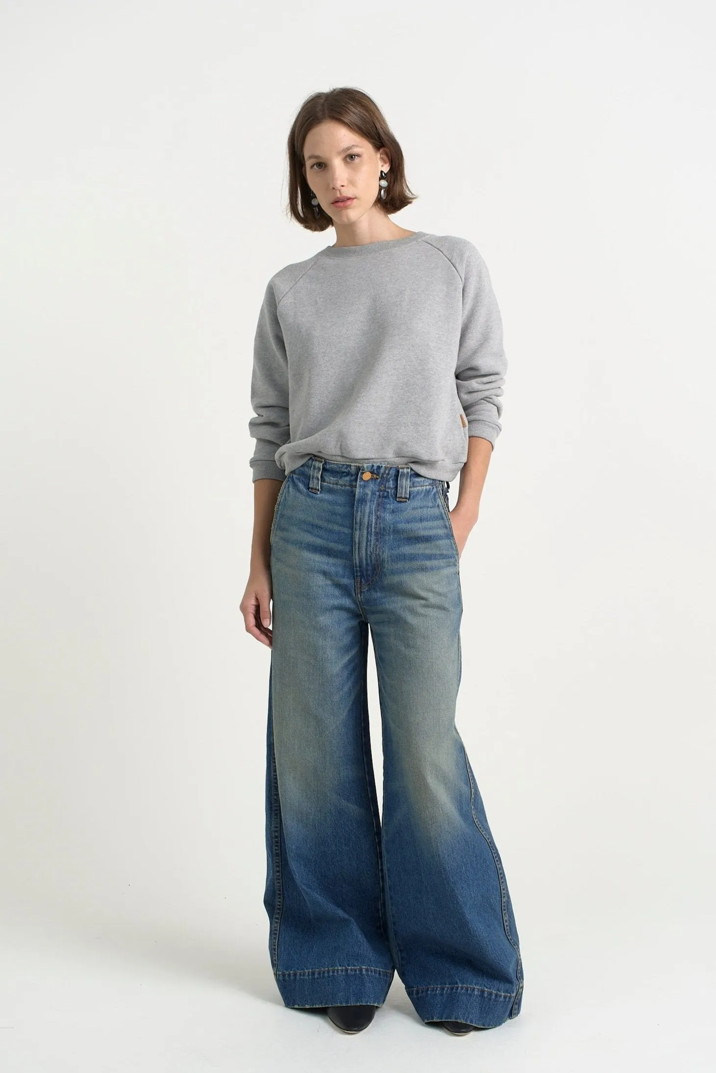 The Off Duty in Distressed Indigo sold by Jamie Haller product image thumbnail 3