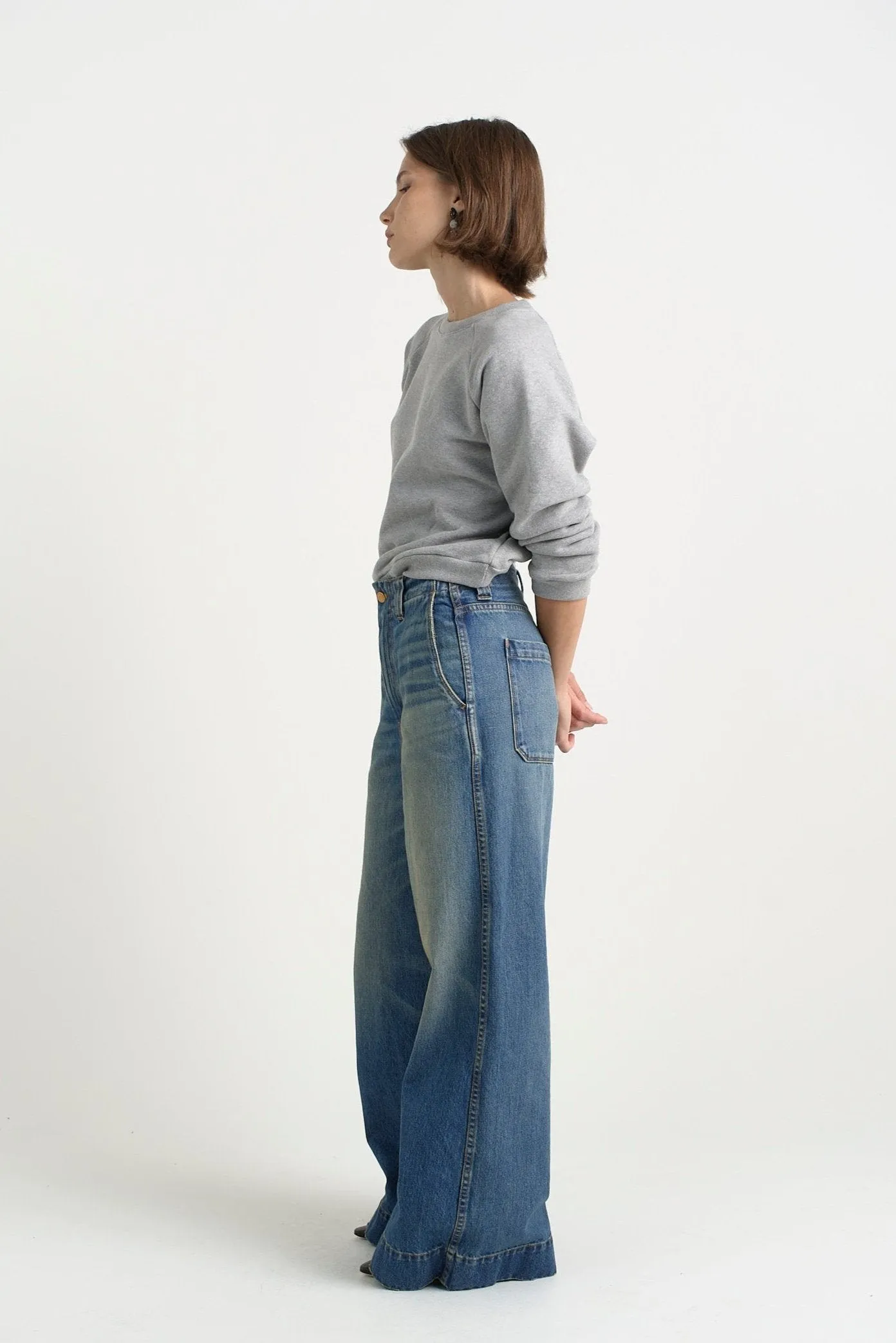 The Off Duty in Distressed Indigo sold by Jamie Haller product image thumbnail 2