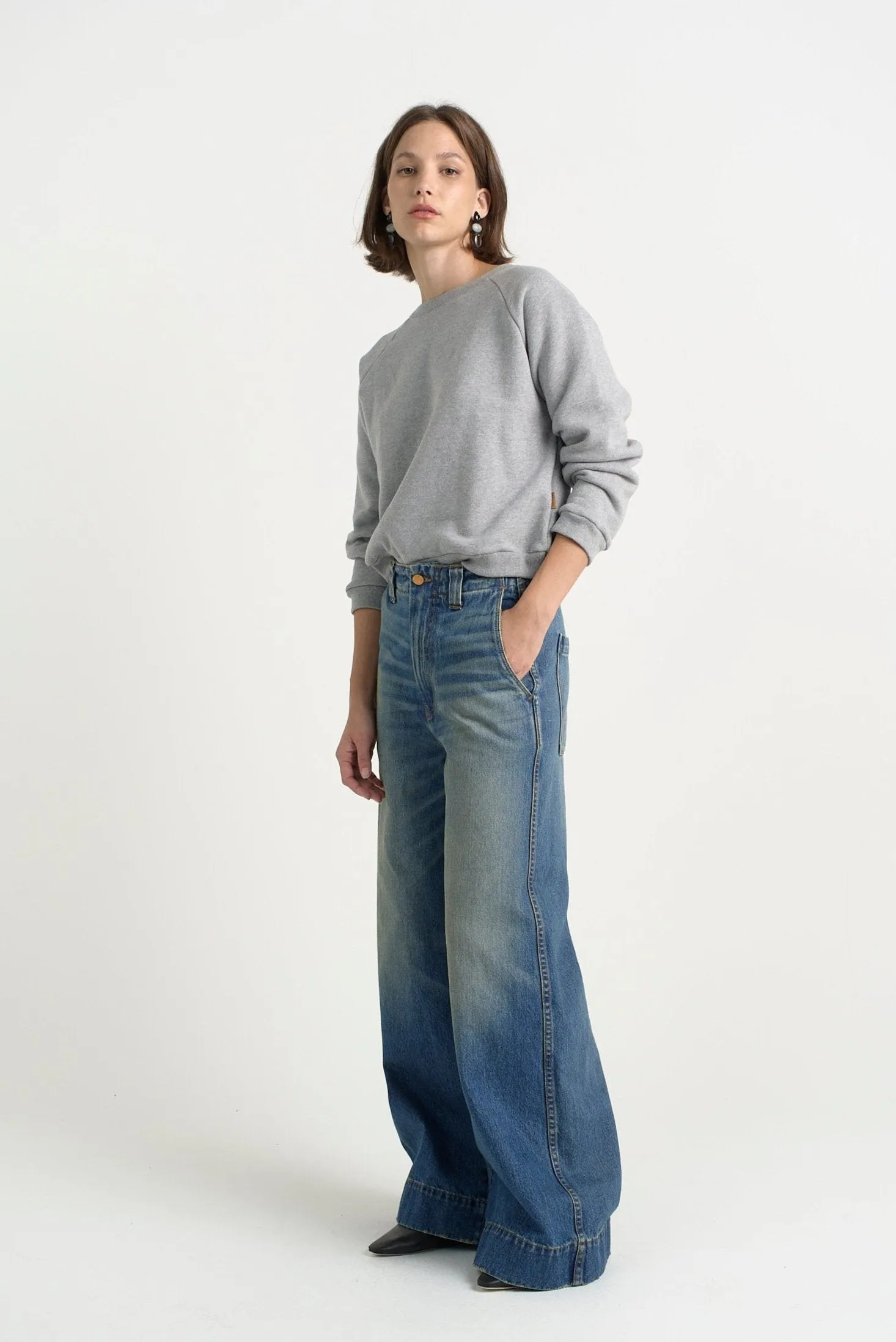 The Off Duty in Distressed Indigo sold by Jamie Haller product image thumbnail 5