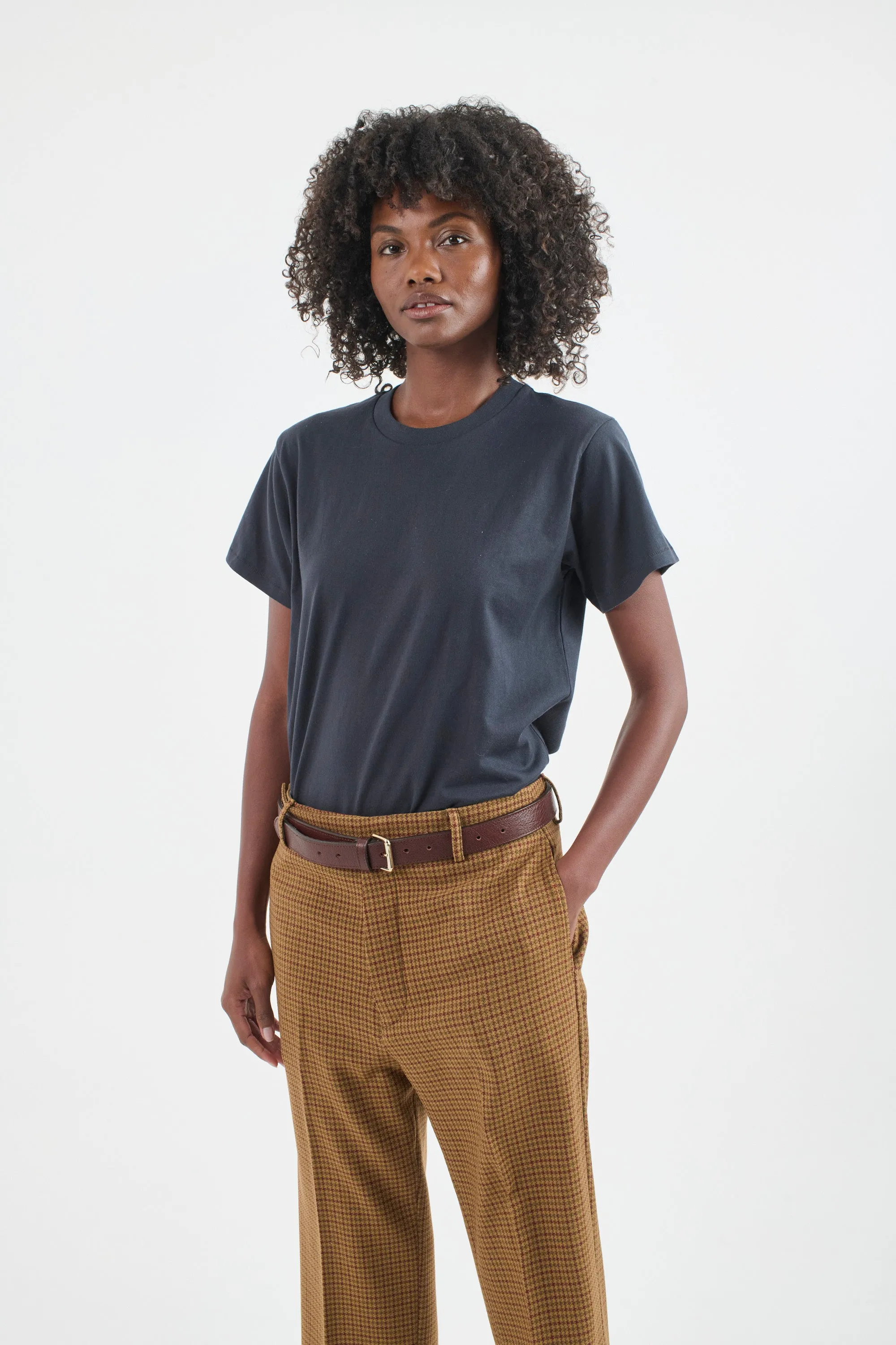 The Chameleon Tee in Deep Grey sold by Jamie Haller