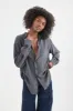 The Essential Silk Blouse in Dark Grey sold by Jamie Haller