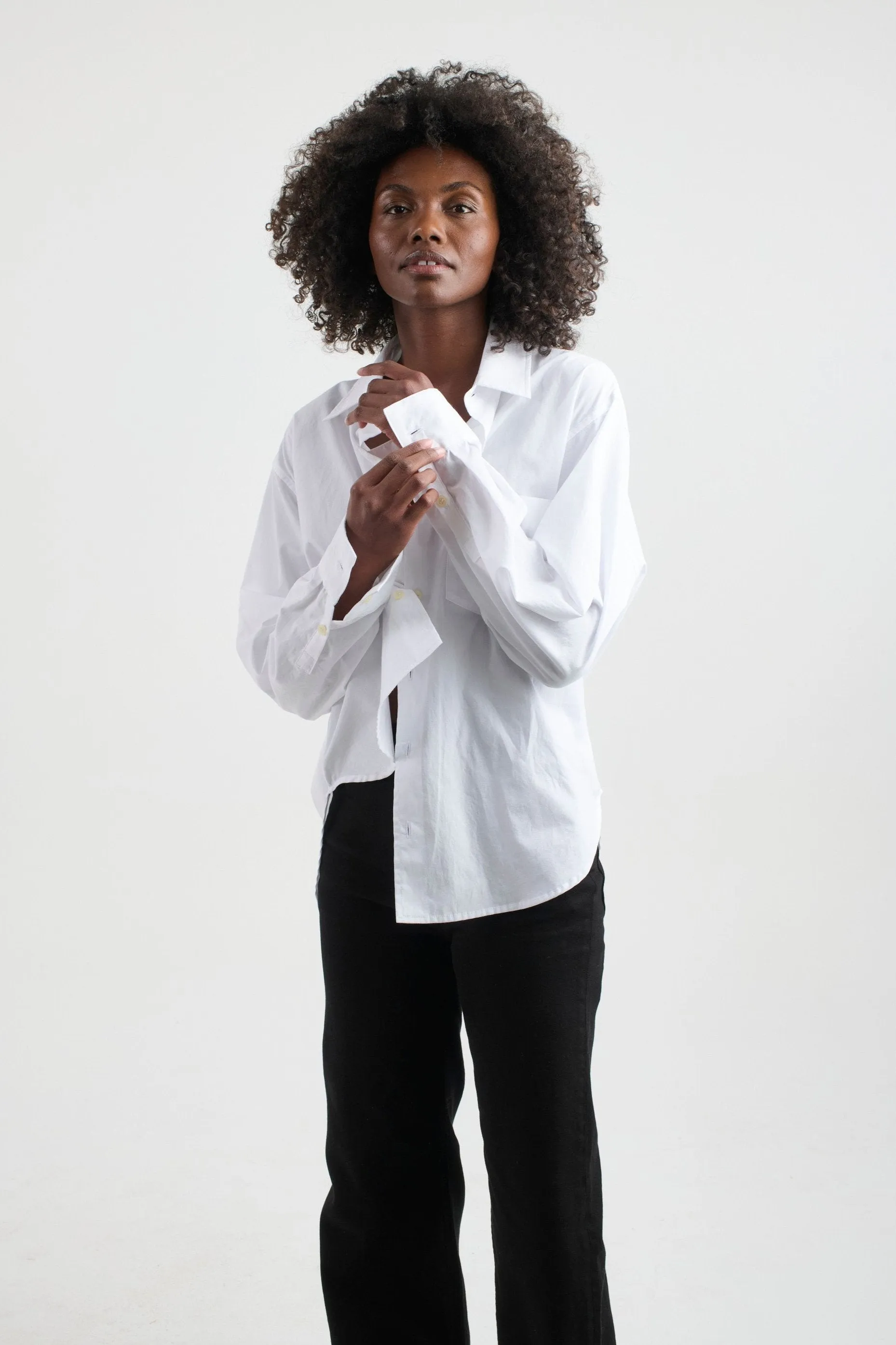 The Weekend Shirt in White sold by Jamie Haller product image thumbnail 2