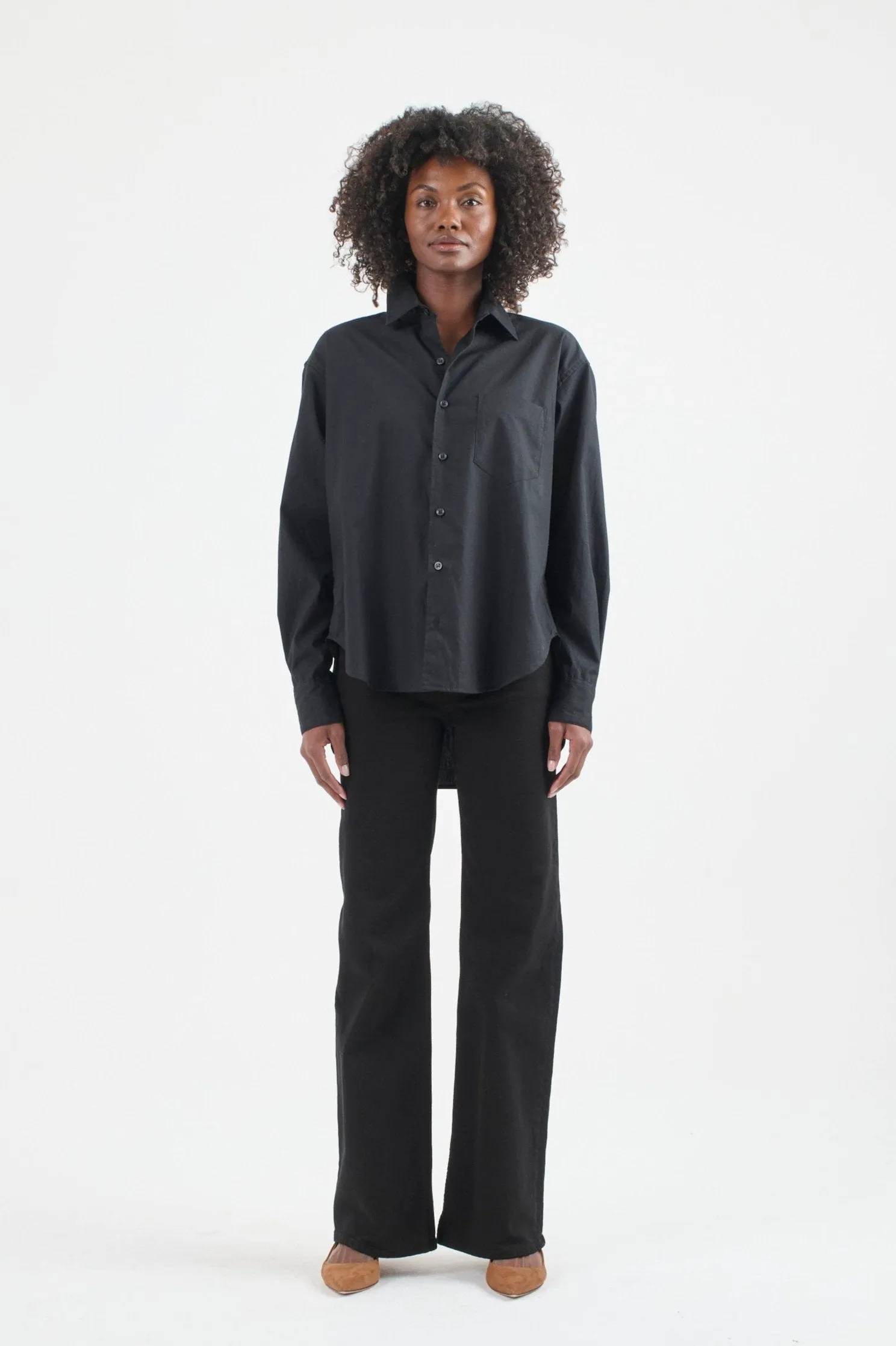 The Weekend Shirt in Black sold by Jamie Haller product image thumbnail 3