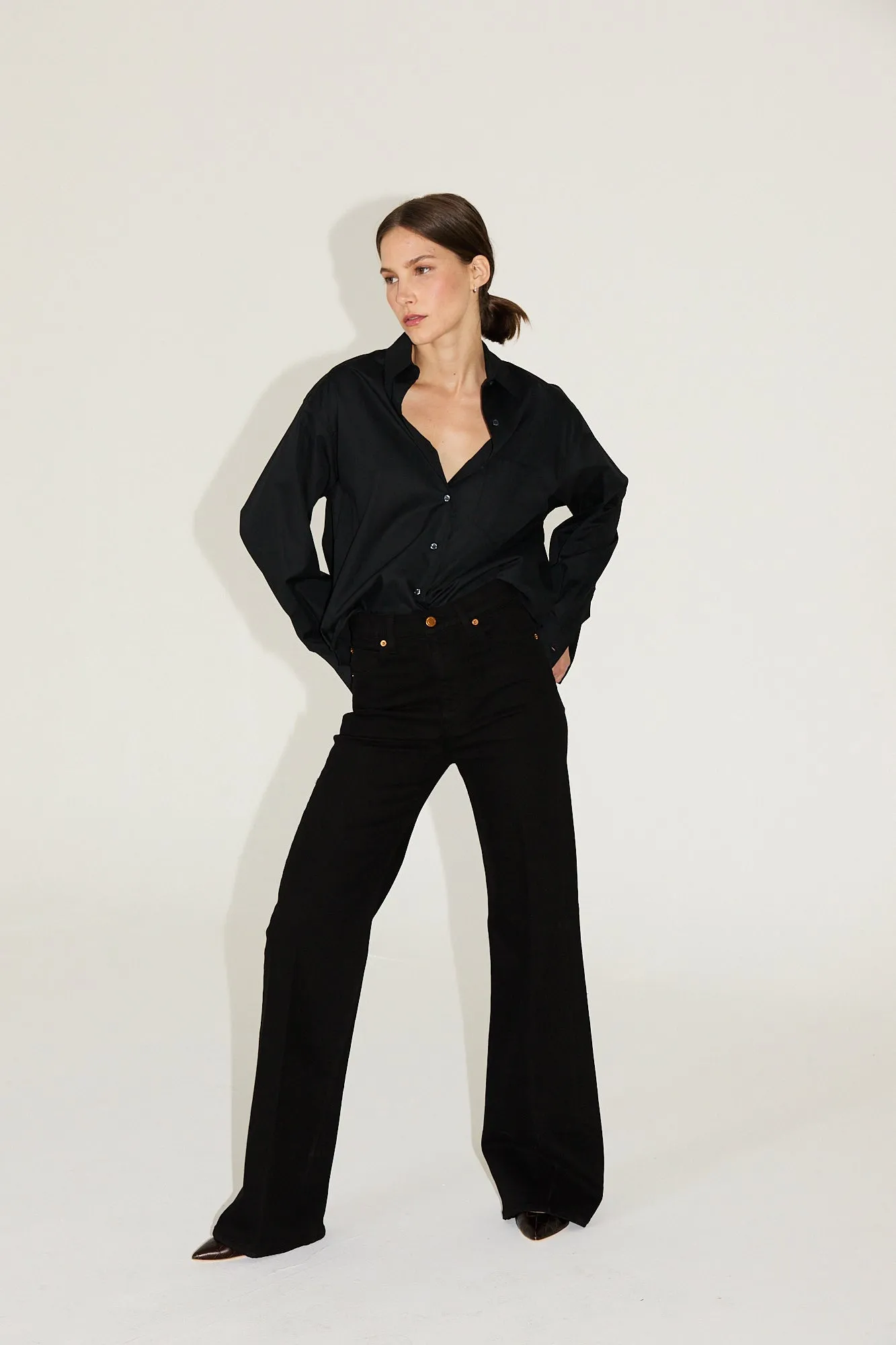 The Weekend Shirt in Black sold by Jamie Haller product image thumbnail 4