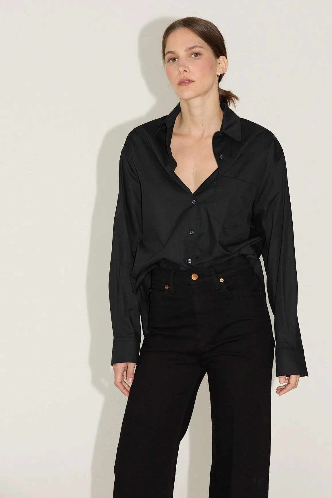 The Weekend Shirt in Black sold by Jamie Haller product image thumbnail 2