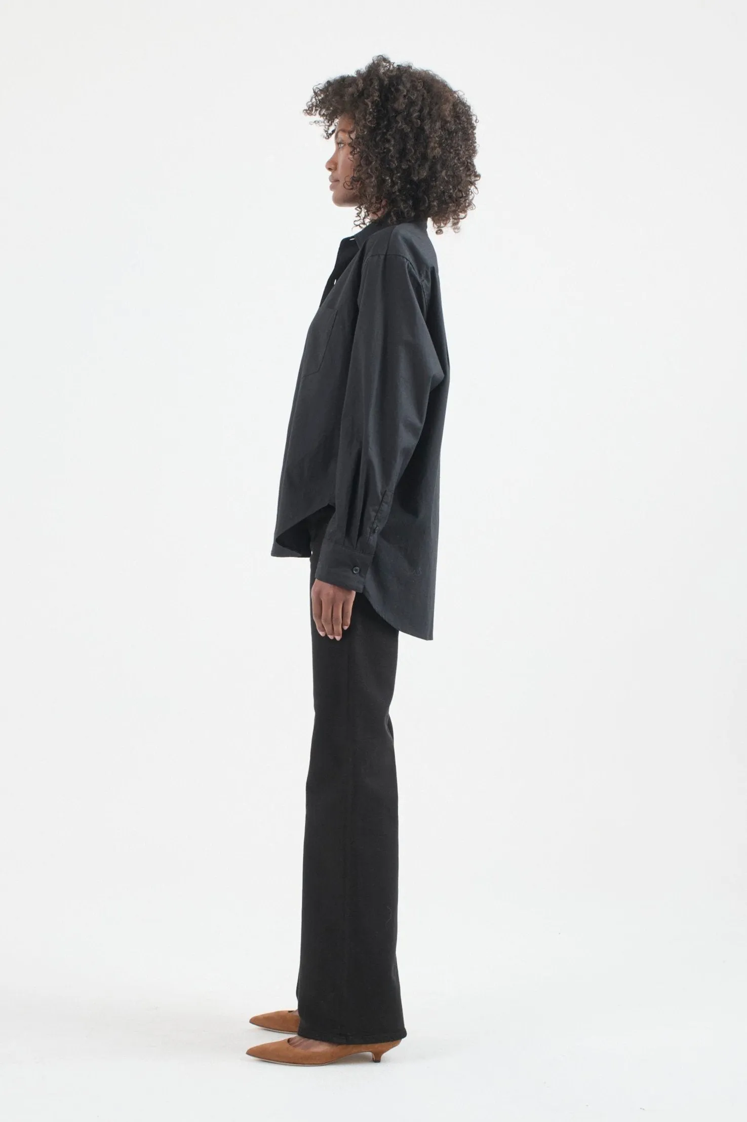 The Weekend Shirt in Black sold by Jamie Haller product image thumbnail 5