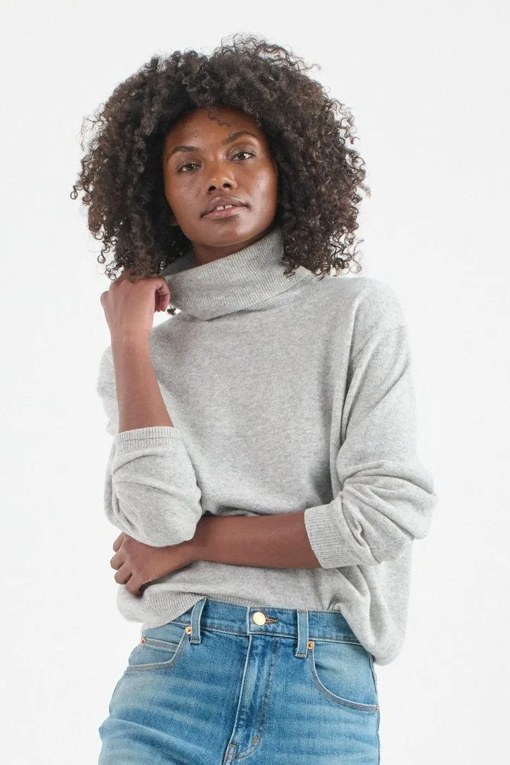 The Primm Sweater in Oxford sold by Jamie Haller