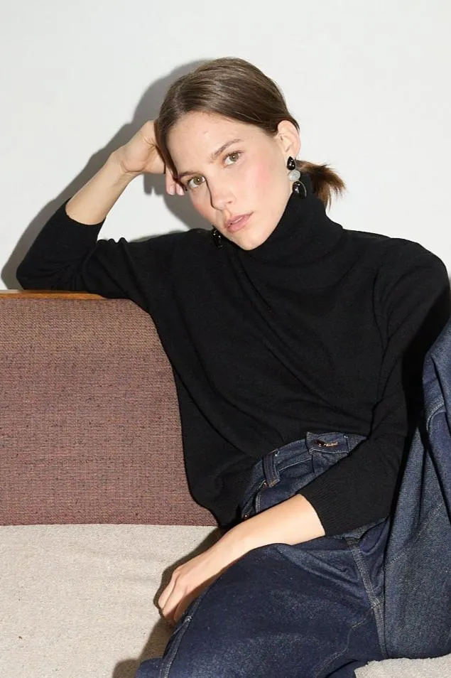 The Primm Sweater in Black sold by Jamie Haller product image thumbnail 2