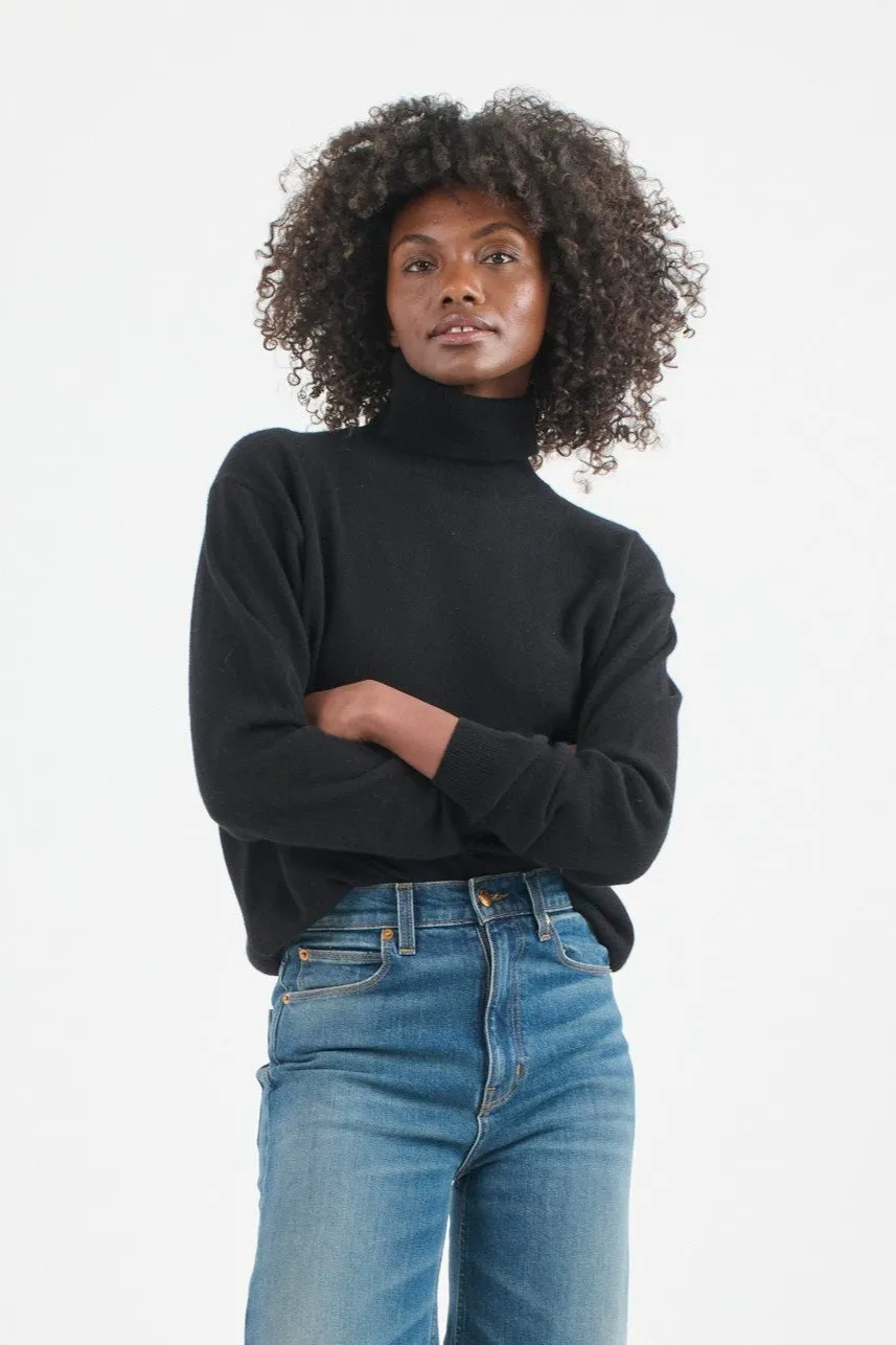 The Primm Sweater in Black sold by Jamie Haller