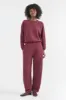 The Arc Lounge Pant in Cherry Cola sold by Jamie Haller