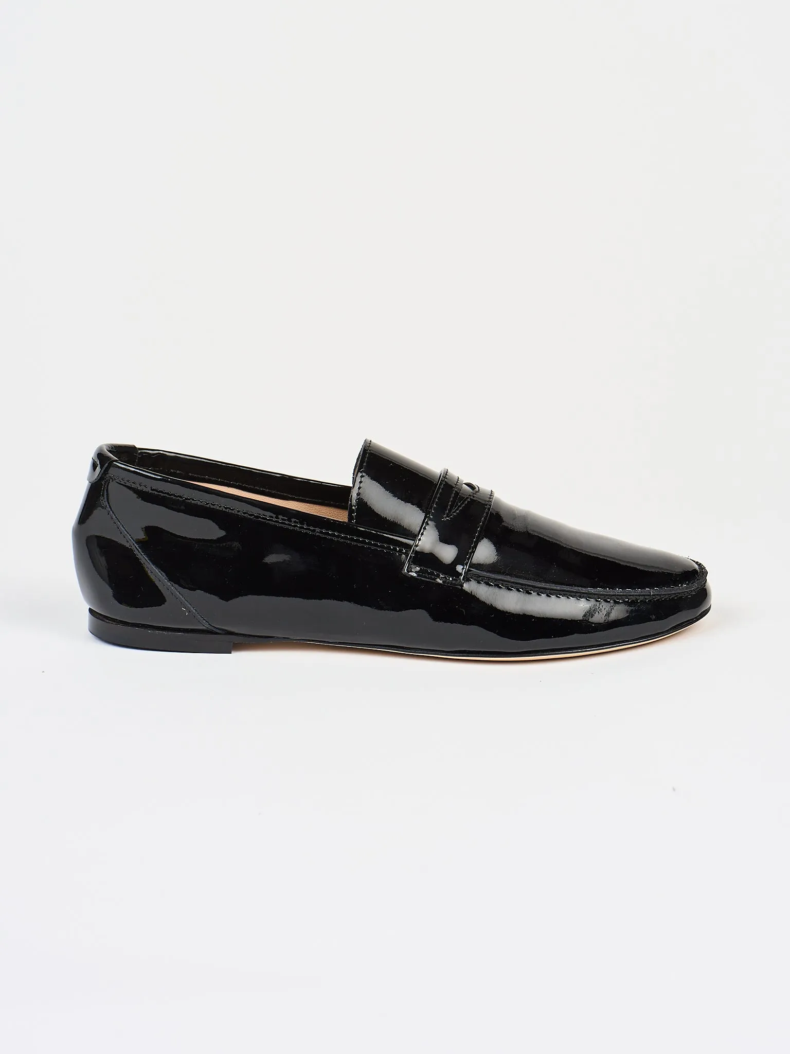 The Penny Loafer in Black Patent sold by Jamie Haller product image thumbnail 2