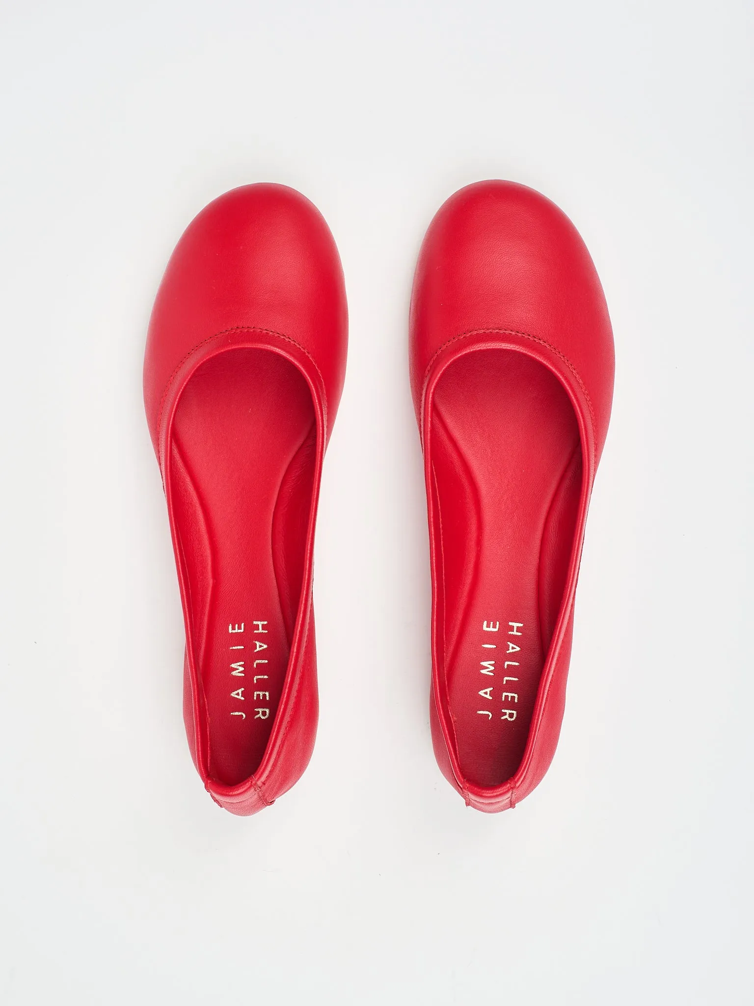 The Minimalist Slipper in Brick sold by Jamie Haller