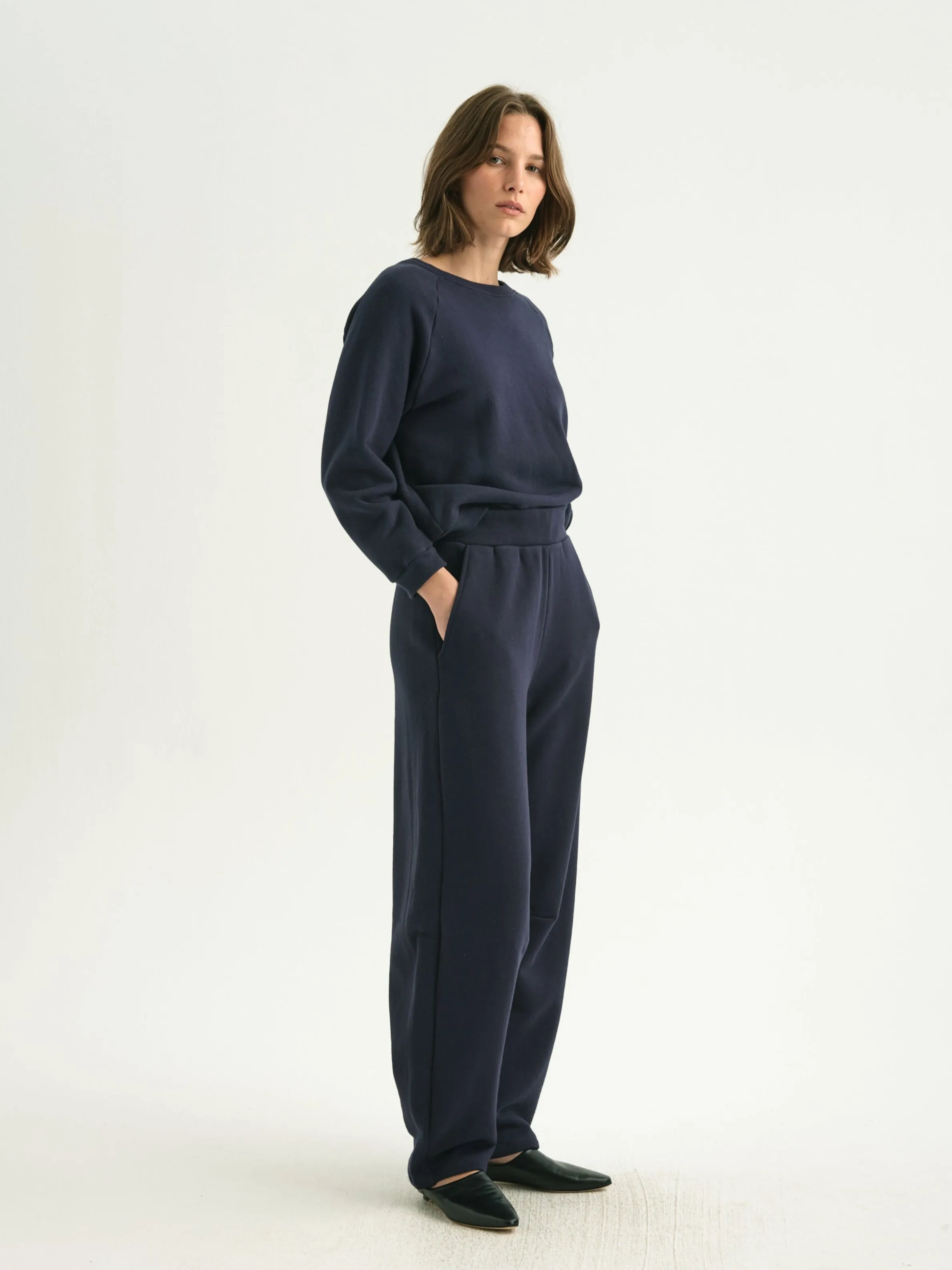The Arc Lounge Pant in Navy sold by Jamie Haller product image thumbnail 3
