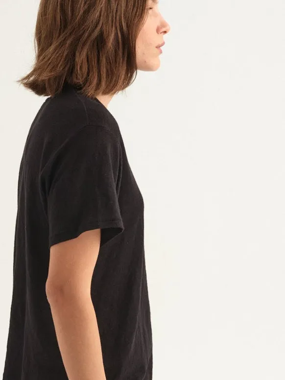 The Chameleon Tee Linen in Black sold by Jamie Haller product image thumbnail 3