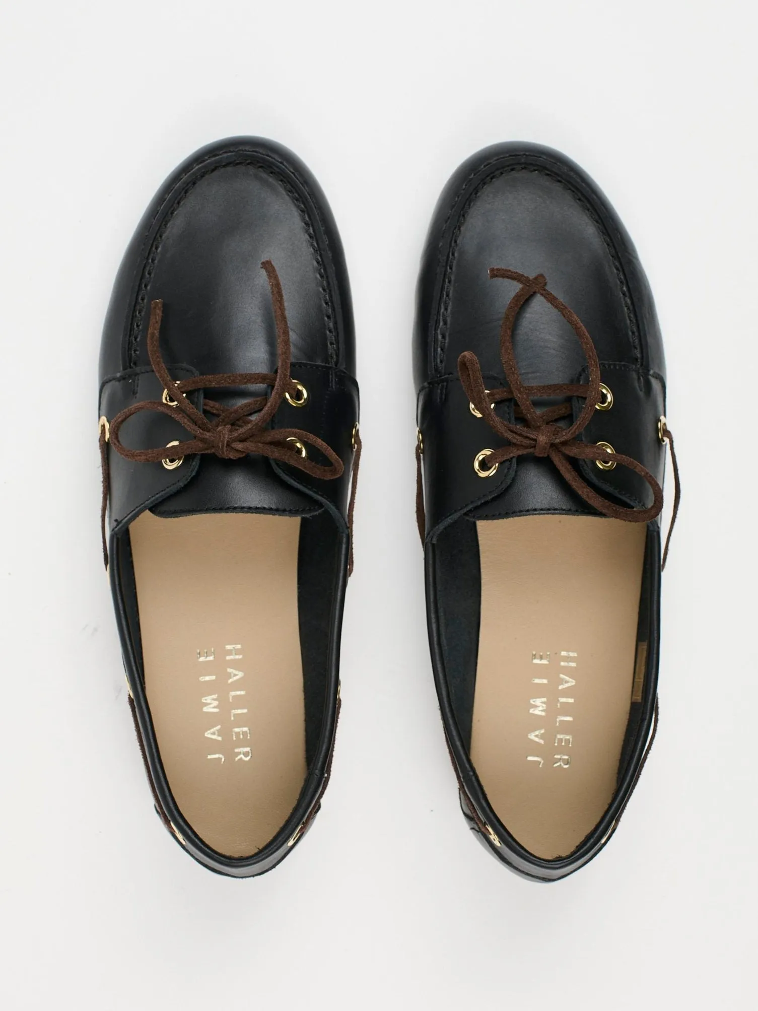 The Boat Loafer in Black sold by Jamie Haller