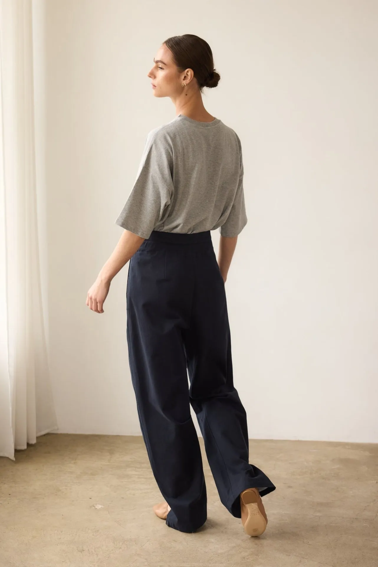 The Everything Pant in Navy sold by Jamie Haller product image thumbnail 4
