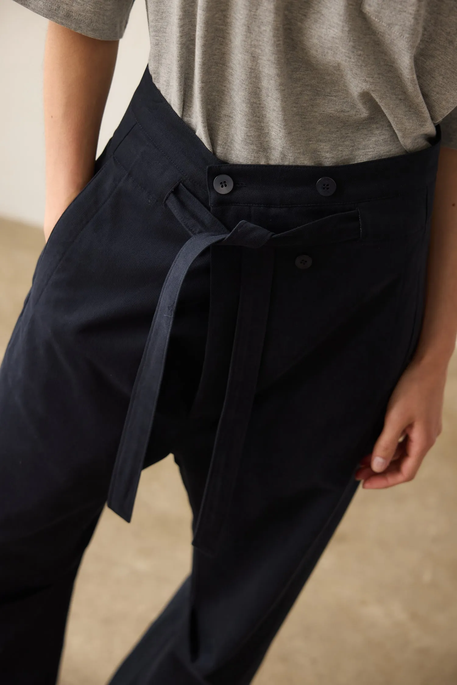 The Everything Pant in Navy sold by Jamie Haller product image thumbnail 5