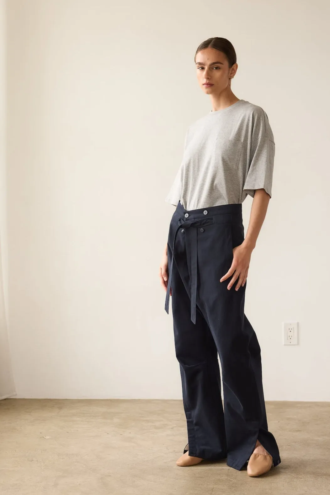 The Everything Pant in Navy sold by Jamie Haller product image thumbnail 2